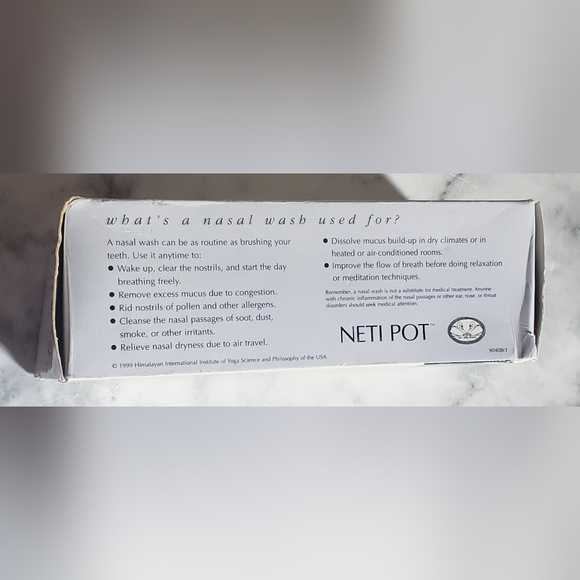 Ceramic Netipot for sinuses - Picture 7 of 8